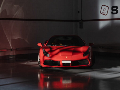 Ferrari 488 — Protezione Frontale