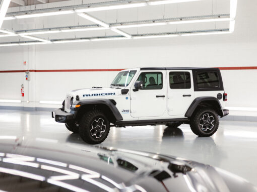 Jeep Wrangler Rubicon — Applicazione pellicola protettiva PPF opaca